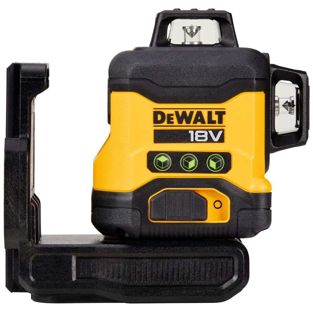 Аккумуляторный лазерный нивелир DEWALT DCLE34031N, 18 В, зеленый луч, 40 м, без АКБ и ЗУ, в кейсе (DCLE34031N-XJ)