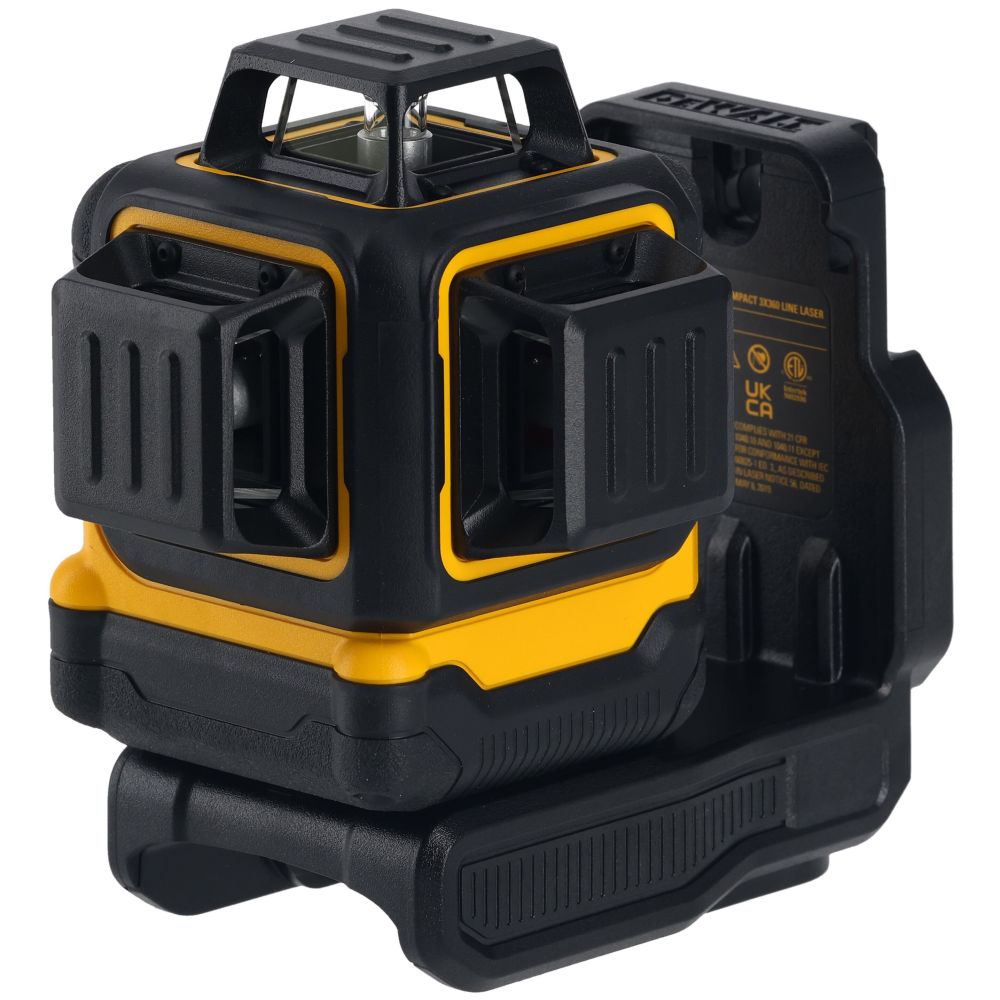 Аккумуляторный лазерный нивелир DEWALT DCLE34031N, 18 В, зеленый луч, 40 м, без АКБ и ЗУ, в кейсе (DCLE34031N-XJ)