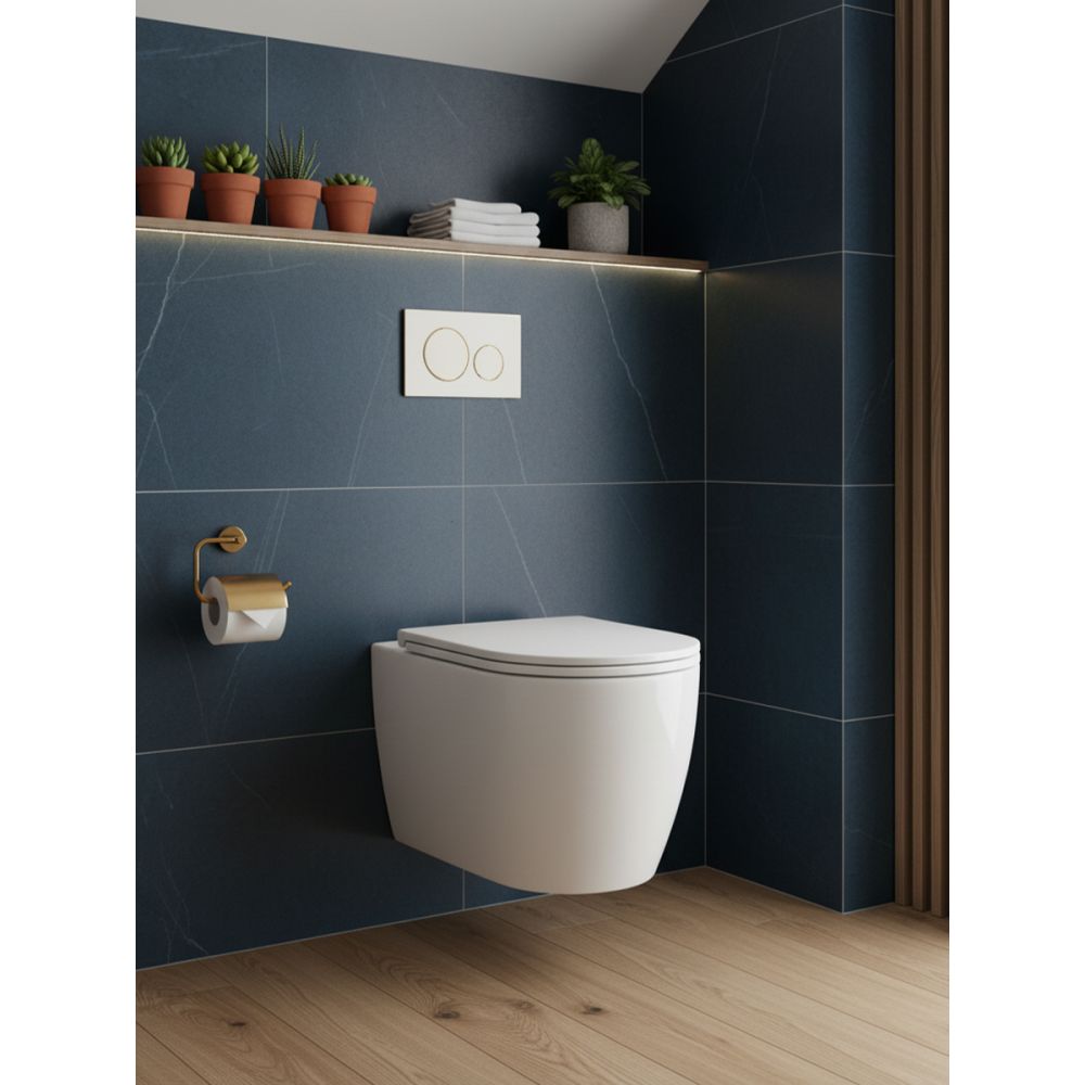 Унитаз подвесной GROHE Clova Ceramic Oval, альпин-белый (422813000P)