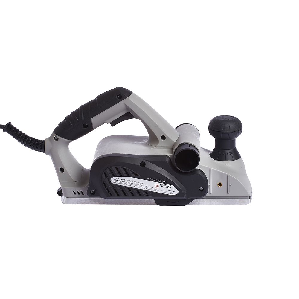 Электрорубанок ИНТЕРСКОЛ Р-102/1100ЭМ, 1100 Вт, 11000 об/мин, 102 мм (70.1.1.00)