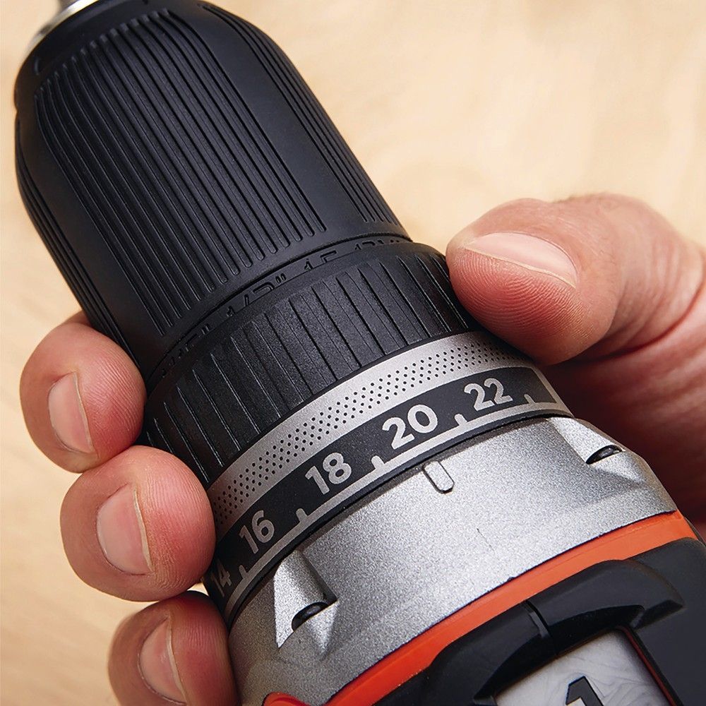 Аккумуляторная дрель-шуруповерт BLACK+DECKER BL186N, 18В без аккумулятора и зарядного устройства