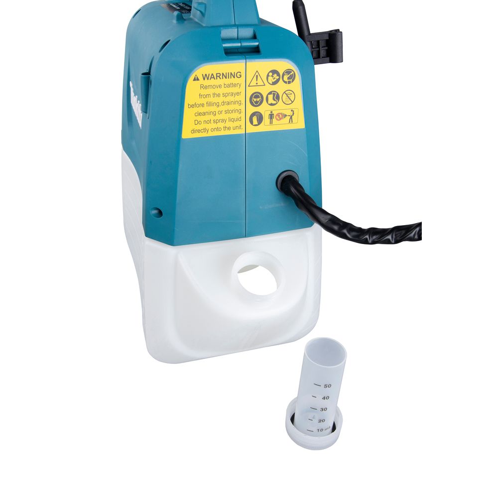 Аккумуляторный ранцевый опрыскиватель Makita DUS054Z, 18 В, 5 л, 0.91 л/мин, без АКБ и ЗУ