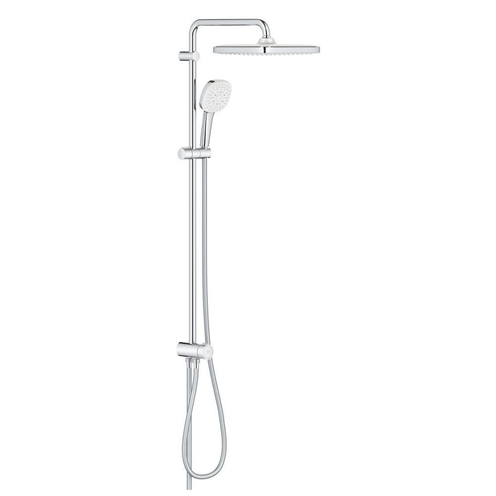 Душевая система GROHE Tempesta System 250 Cube с переключателем потоков, хром (26694001)