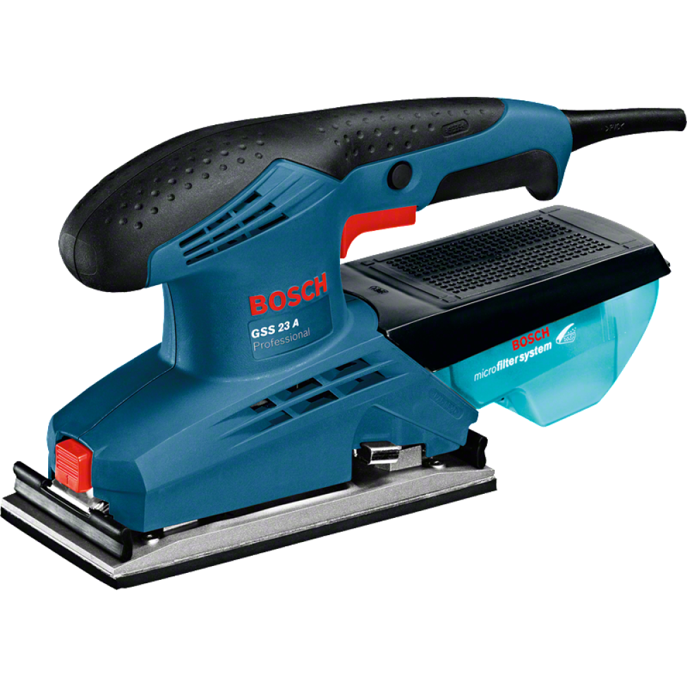 Шлифовальная машина Bosch GSS 23 A, 190 Вт, 182х92 мм, 24000 кол/мин (0.601.070.400)