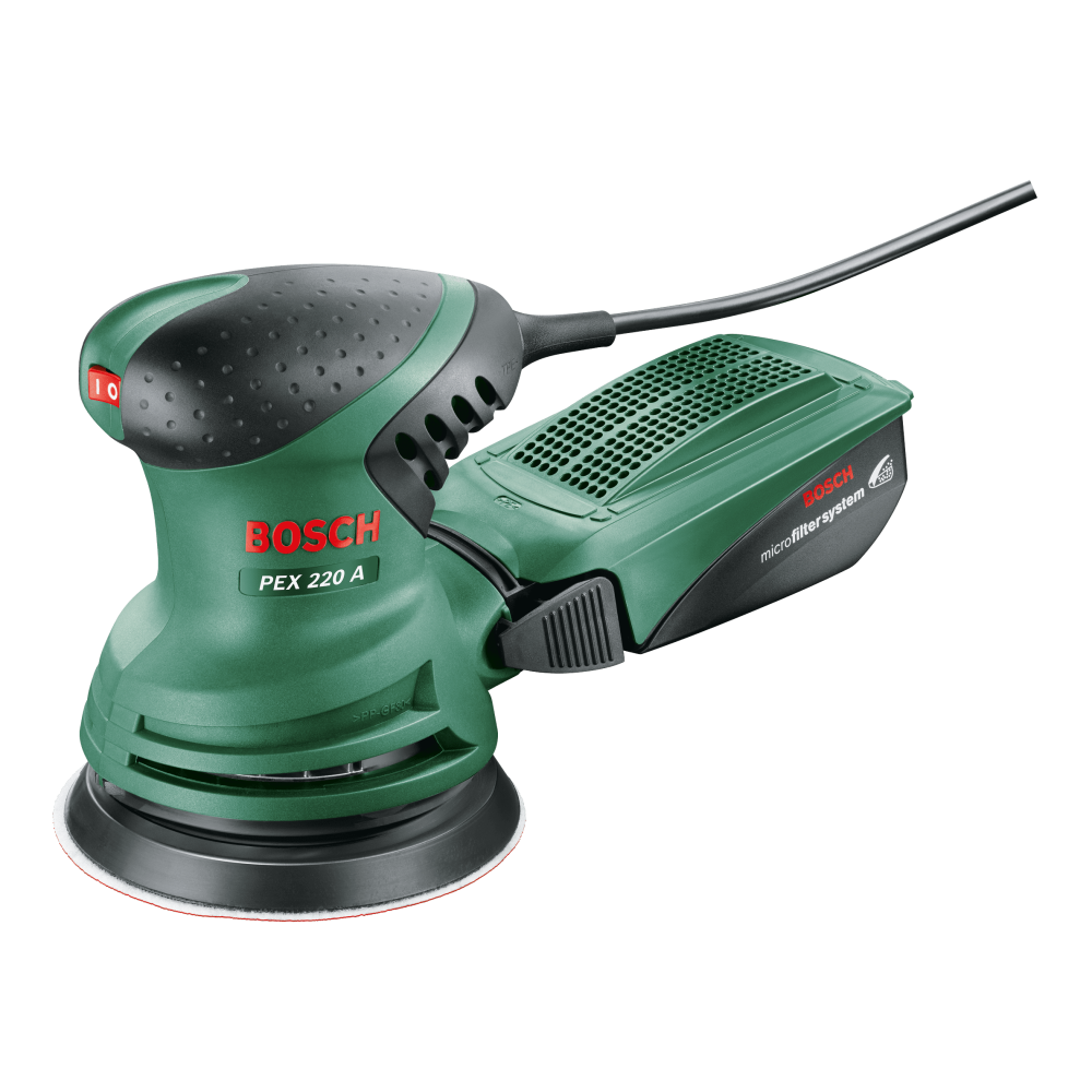 Эксцентриковая шлифмашина Bosch PEX 220 A 0603378020, 220 Вт, 125 мм, 24000 кол/мин