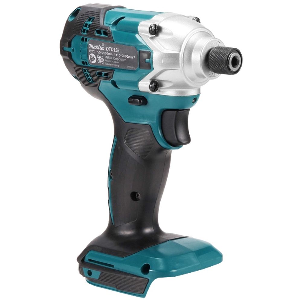 Аккумуляторный ударный шуруповерт Makita DTD156Z, 18 В, 155 Нм, 3000 уд/мин, без АКБ и ЗУ