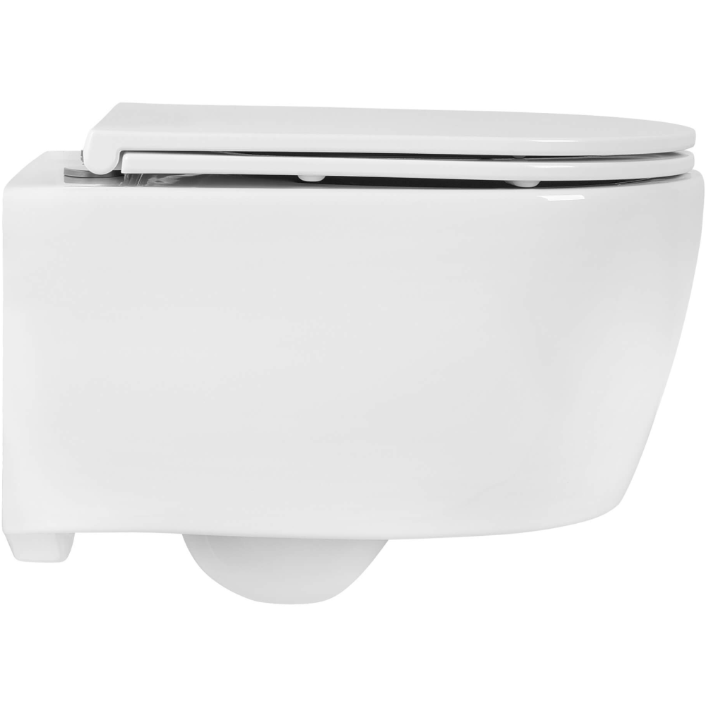 Унитаз Aquatek ЕВРОПА подвесной с сиденьем с микролифтом, белый AQ1106-00