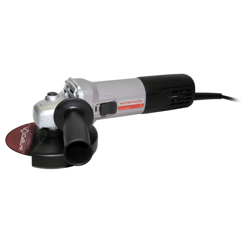 Угловая шлифмашина ИНТЕРСКОЛ УШМ-125/650, 650 Вт, 125 мм, 11000 об/мин (826.0.0.70)