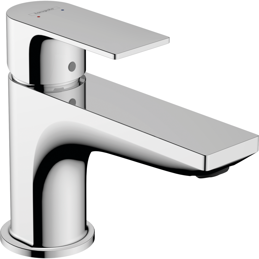 Смеситель для ванны hansgrohe Rebris E Monotrou на край ванны, 2 режима расхода воды 72435000, хром