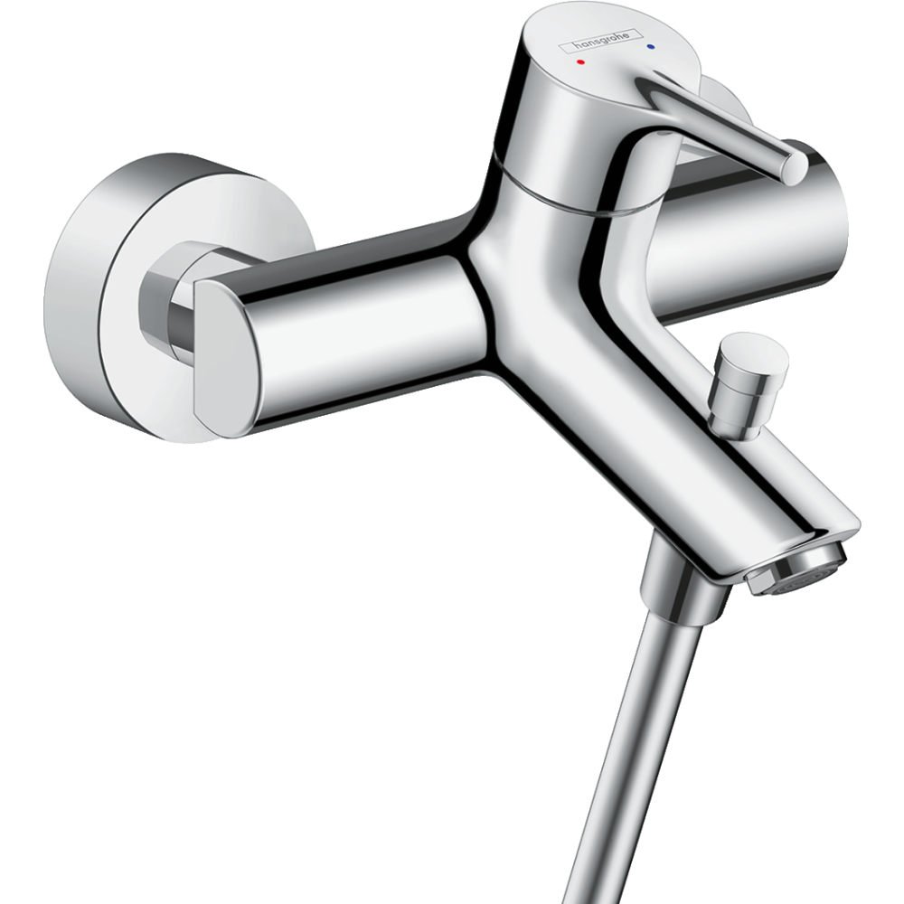 Смеситель для ванны hansgrohe Talis S внешнего монтажа 72400000, хром