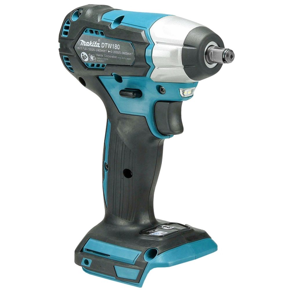 Аккумуляторный ударный гайковерт Makita DTW180RFE, 18 В, 180 Нм, 3600 уд/мин, с 2 АКБ 3 Ач и ЗУ, в кейсе