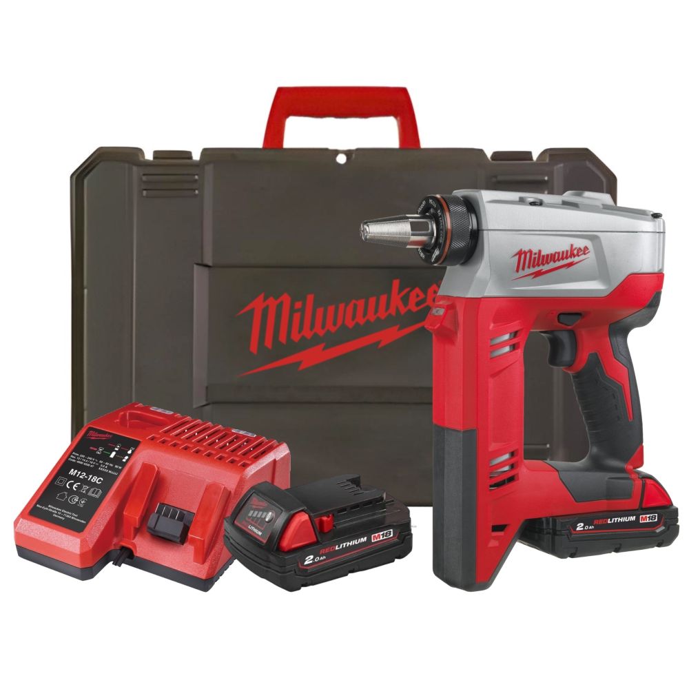 Аккумуляторный расширительный инструмент Milwaukee HD18 PXP-H10202C, 18 В, с 2 АКБ 2 Ач и ЗУ, в кейсе, 4933441774