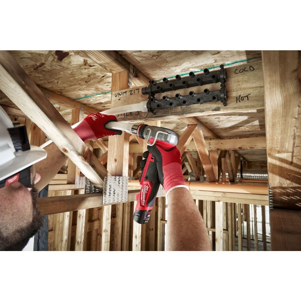 Аккумуляторный расширительный инструмент Milwaukee M12 FPXP-I10202C, 12 В, с 2 АКБ 2 Ач и ЗУ, в кейсе, 4933472020