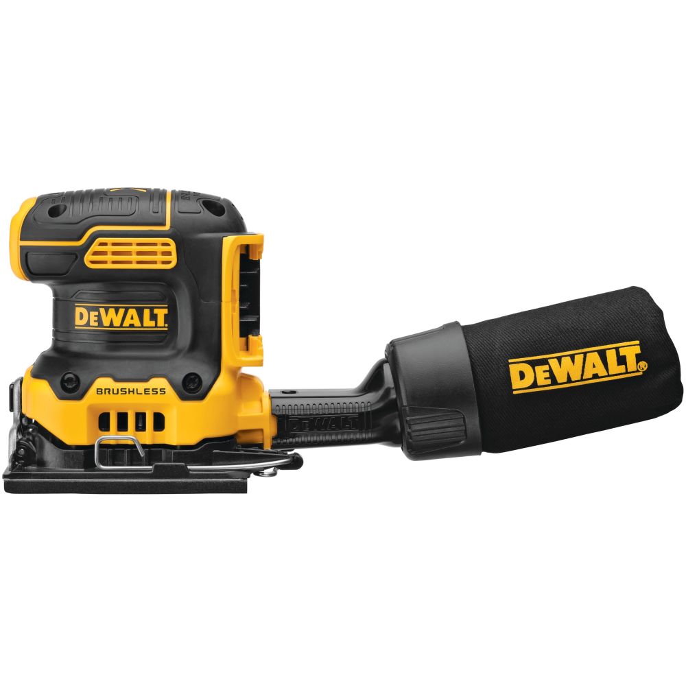 Аккумуляторная плоскошлифовальная машина DEWALT DCW200BP1, 20 В, 13500 кол/мин, с АКБ 5 Ач и ЗУ (DCW200BP1-XJ)