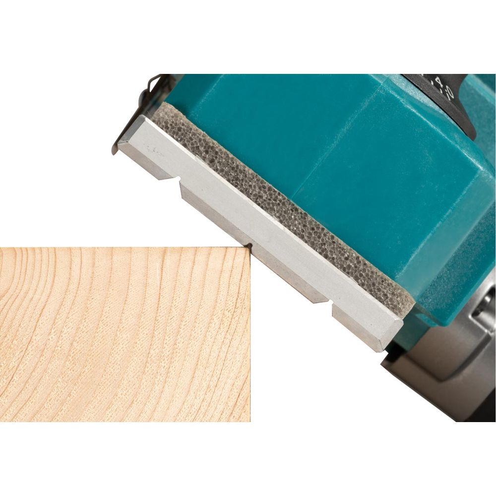 Аккумуляторный рубанок Makita, 15000 об/мин, без АКБ и ЗУ, KP001GZ