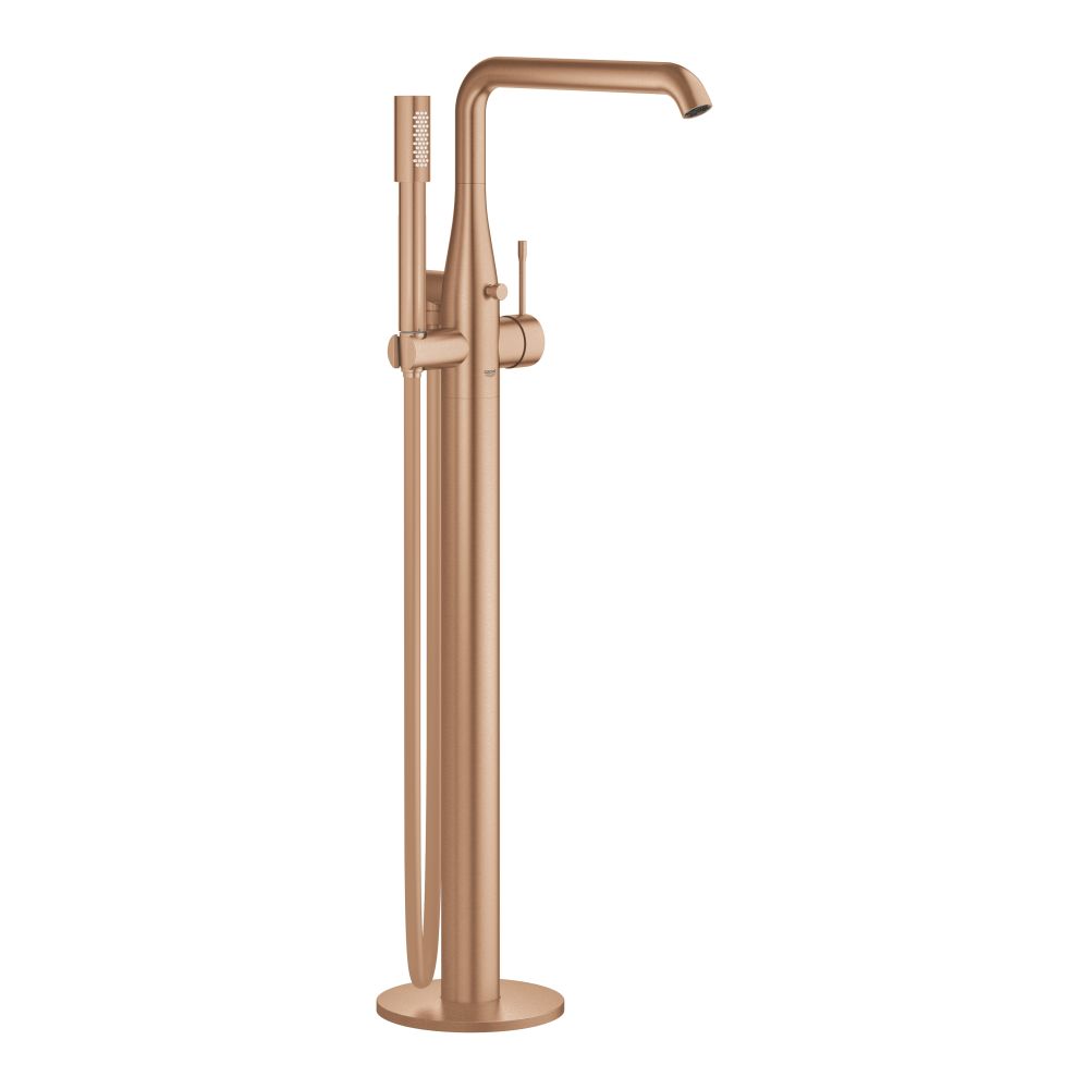 Внешняя часть смесителя для ванны GROHE Essence напольного монтажа, теплый закат матовый (23491DL1)