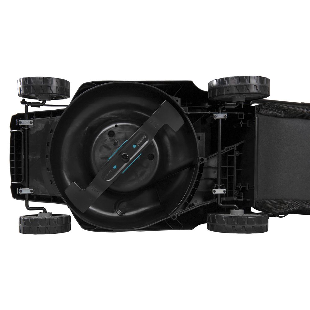 Аккумуляторная газонокосилка Makita LM003GM103, 40 В, 3800 об/мин, 40 л, с АКБ 4 Ач и ЗУ