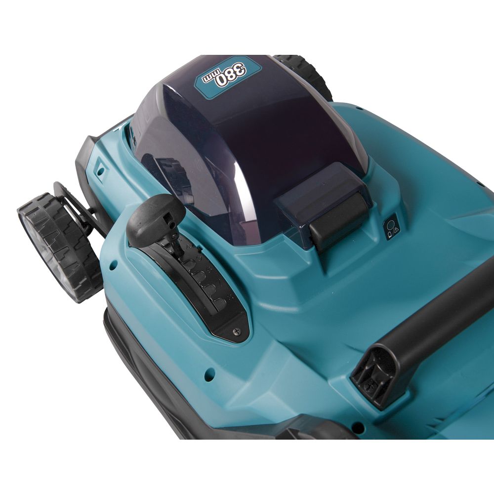 Аккумуляторная газонокосилка Makita LM003GM103, 40 В, 3800 об/мин, 40 л, с АКБ 4 Ач и ЗУ