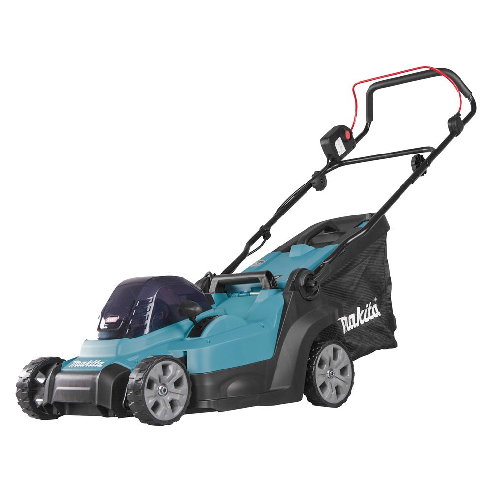 Аккумуляторная газонокосилка Makita LM003GM103, 40 В, 3800 об/мин, 40 л, с АКБ 4 Ач и ЗУ