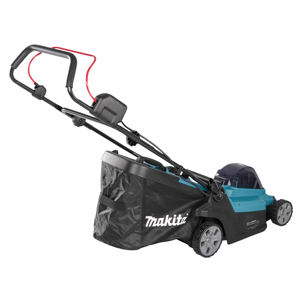 Аккумуляторная газонокосилка Makita LM003GM103, 40 В, 3800 об/мин, 40 л, с АКБ 4 Ач и ЗУ