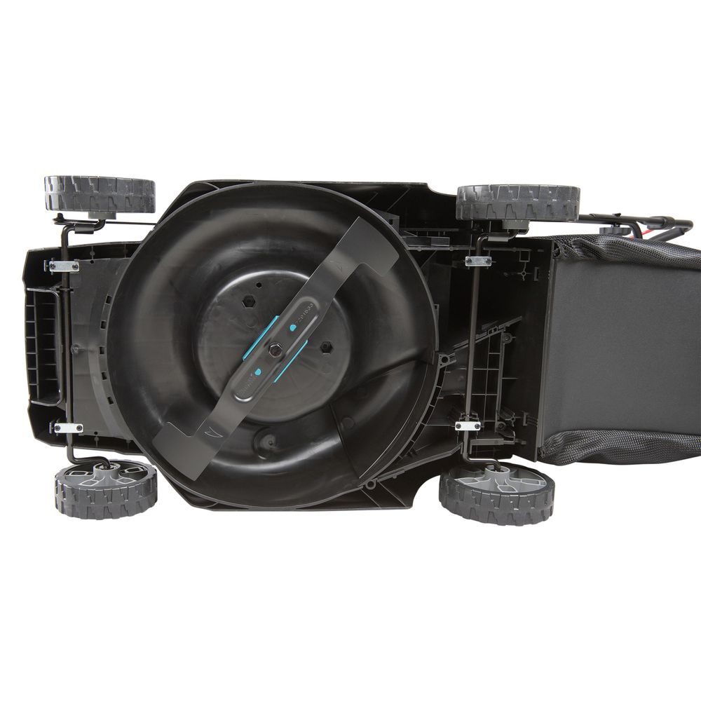 Аккумуляторная газонокосилка Makita LM004GM103, 40 В, 3800 об/мин, 50 л, с АКБ 4 Ач и ЗУ