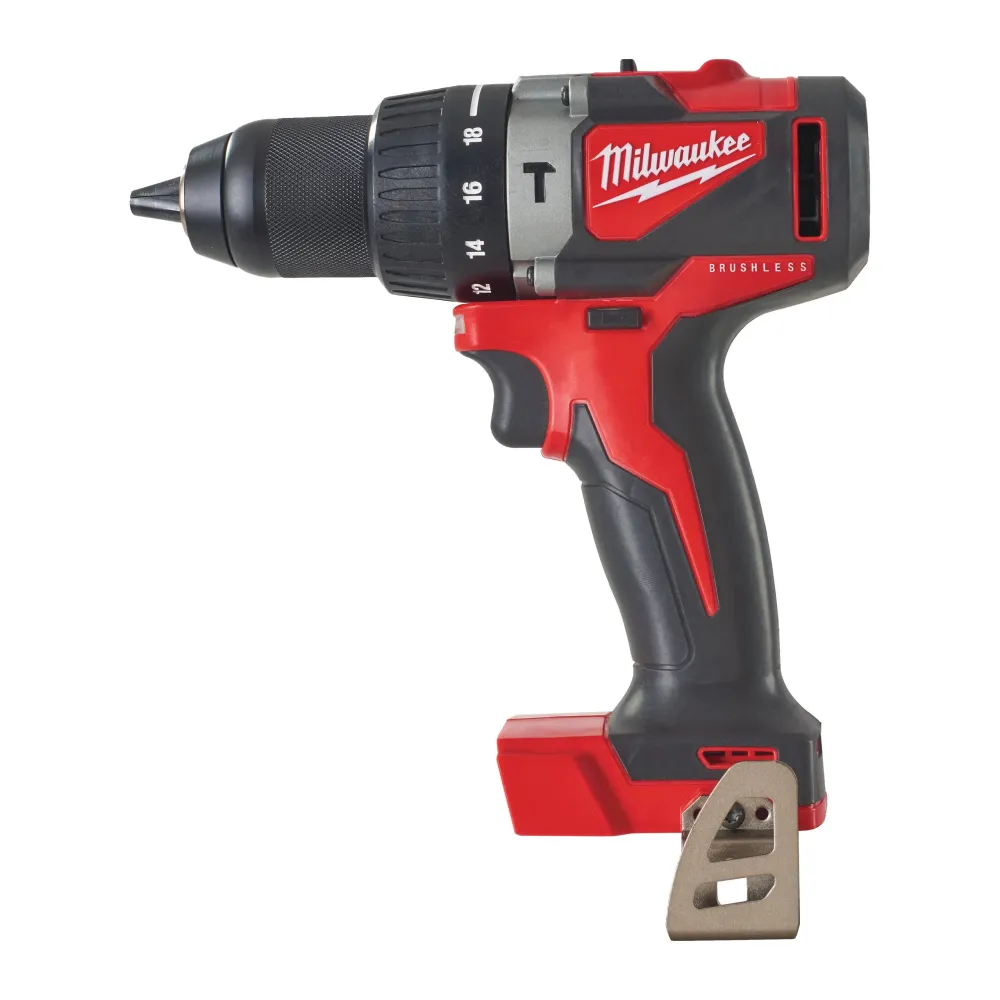 Аккумуляторная дрель-шуруповерт Milwaukee M18 BLPD2-0X, 18 В, 1800 об/мин, 28800 уд/мин, без АКБ и ЗУ, в кейсе, 4933464516