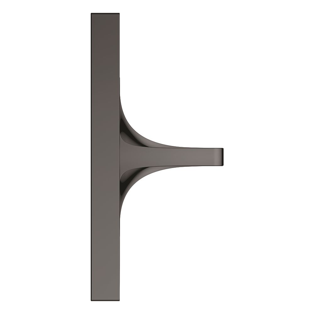 Внешняя часть переключателя потоков GROHE Allure на 3 положения, темный графит глянец (19590A01)