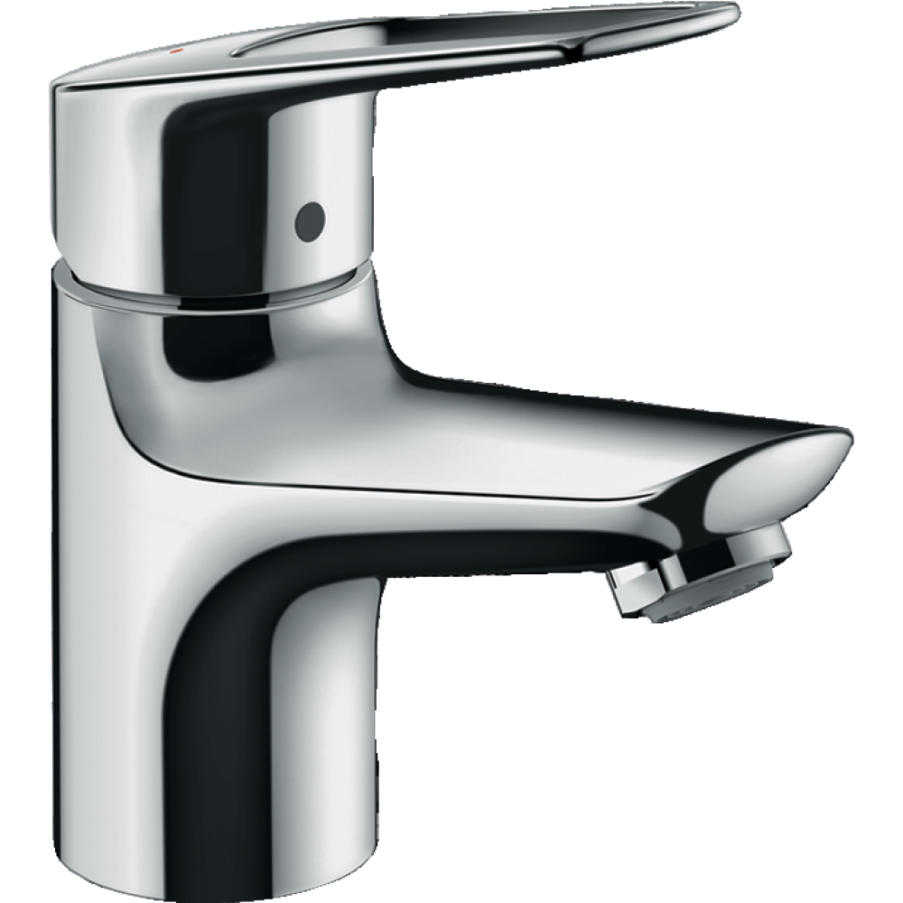 Смеситель для раковины hansgrohe Novus Loop 70, со сливным гарнитуром 71080000, хром