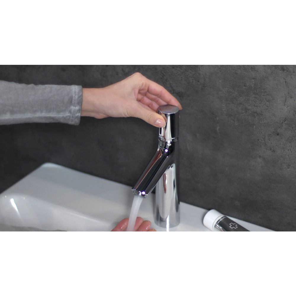 Смеситель для раковины hansgrohe Talis Select S 100 72042000, хром