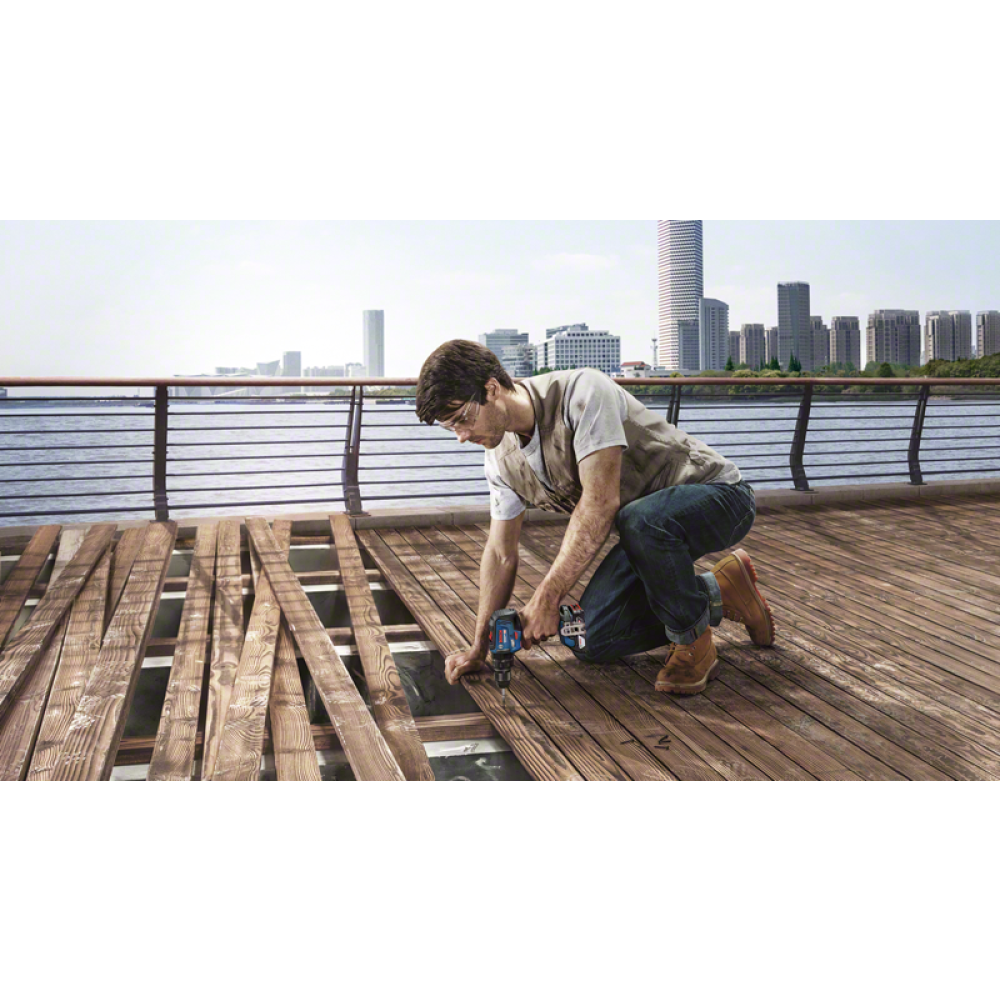 Аккумуляторная дрель-шуруповерт Bosch GSB 18V-50, 18 В, 1800 об/мин, без АКБ и ЗУ (0.601.9H5.106)