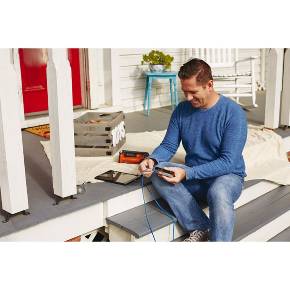 Аккумуляторный степлер, BLACK+DECKER BDCT12N, GoPak 12В USB, Без АКБ