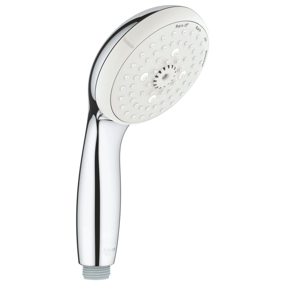 Ручной душ GROHE Tempesta 100, 4 режима, хром/серый (28578002)