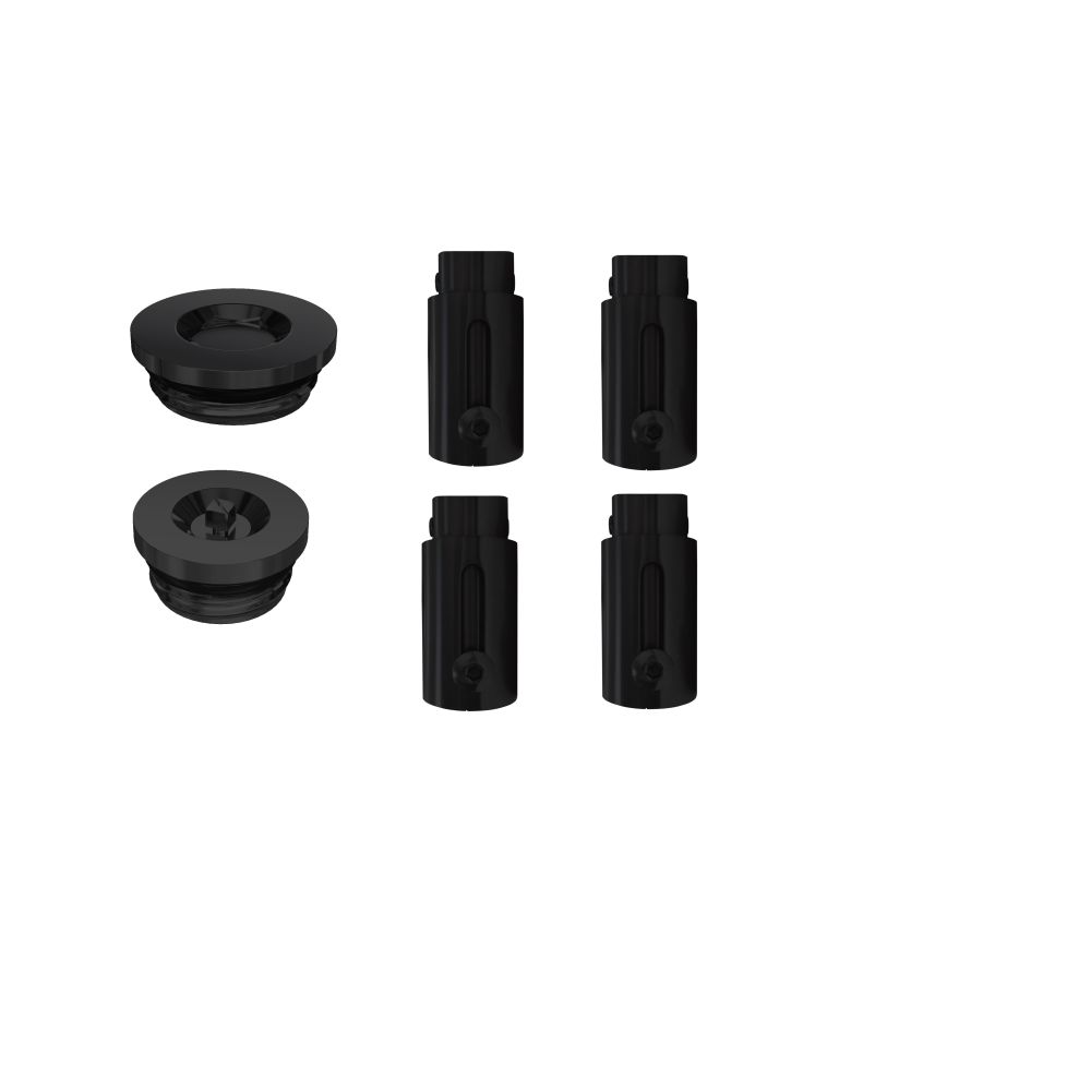 Полотенцесушитель водяной Aquatek Альфа П10 500x800, черный муар AQ RRP1080BL