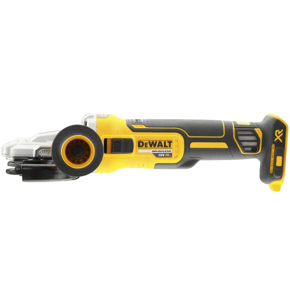 Аккумуляторная угловая шлифмашина DEWALT DCG405FNT, 18 В, 125 мм, 9000 об/мин, без АКБ и ЗУ, в кейсе TSTAK (DCG405FNT-XJ)