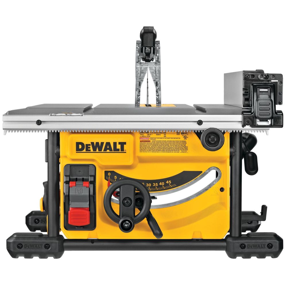 Дисковая настольная пила DEWALT DWE7485RS, 1850 Вт, 210 мм, 5800 об/мин, с подставкой на колесах (DWE7485RS-QS)