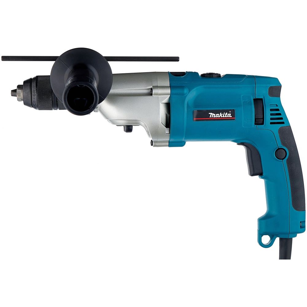 Ударная дрель Makita HP2071F, 1010 Вт, 2900 об/мин, 58000 уд/мин