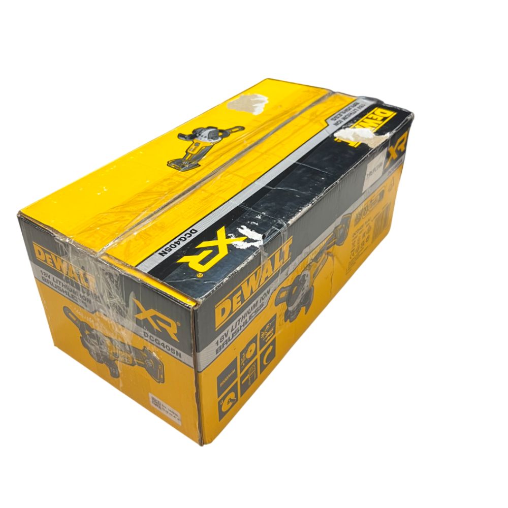 Угловая шлифмашина DEWALT DCG405N, 18 В, 125 мм, 9000 об/мин, без АКБ и ЗУ (УЦЕНЕННЫЙ ТОВАР) (DCG405N-XJ/U1)