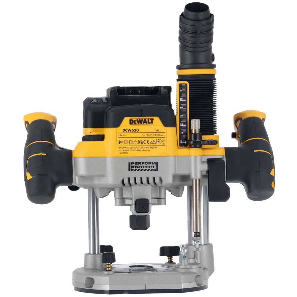 Аккумуляторный фрезер DEWALT DCW620NT, 18 В, 23000 об/мин, 70 мм, без АКБ и ЗУ, в кейсе TSTAK (DCW620NT-XJ)