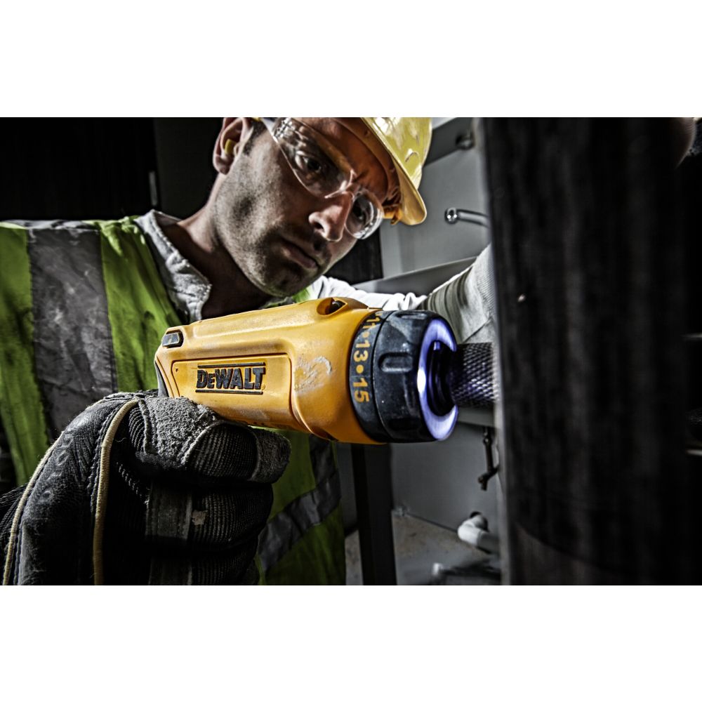 Аккумуляторная отвертка DEWALT DCF680G2, 7.2 В, 430 об/мин, с 2 АКБ 1 Ач и ЗУ, в кейсе (DCF680G2-QW)