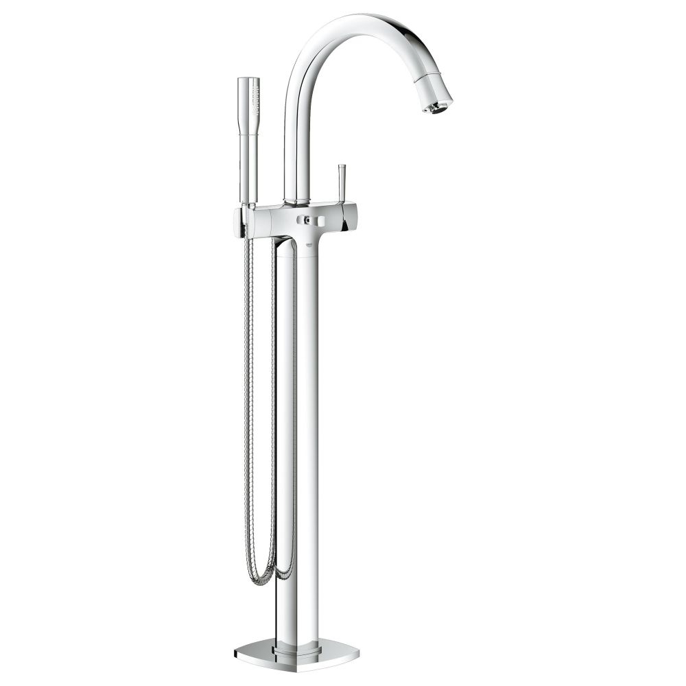 Внешняя часть смесителя для ванны GROHE Grandera напольного монтажа, хром (23318000)