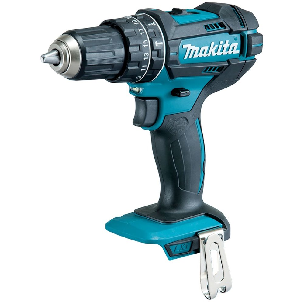 Аккумуляторная ударная дрель-шуруповерт Makita DHP482Z, 18 В, 1900 об/мин, без АКБ и ЗУ