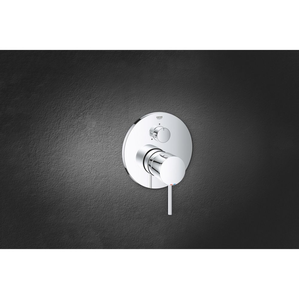 Внешняя часть смесителя для ванны GROHE Atrio на 3 потребителя, хром (24096003)