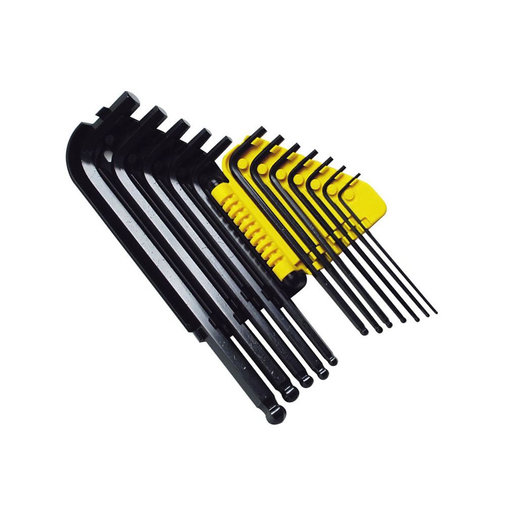 Комплект из 12 торцевых шестигранных ключей STANLEY 0-69-257, 1/16''–3/8''