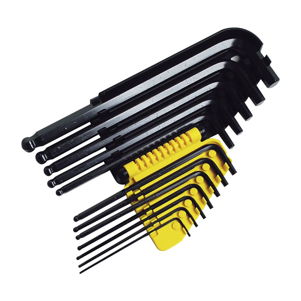 Комплект из 12 торцевых шестигранных ключей STANLEY 0-69-257, 1/16''–3/8''