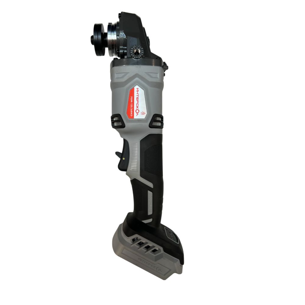 Аккумуляторная угловая шлифмашина ИНТЕРСКОЛ УШМ-125/36ВМЭ, 36 В, 125 мм, 8500 об/мин, без АКБ и ЗУ (УЦЕНЕННЫЙ ТОВАР) (956.0.0.70/U2)