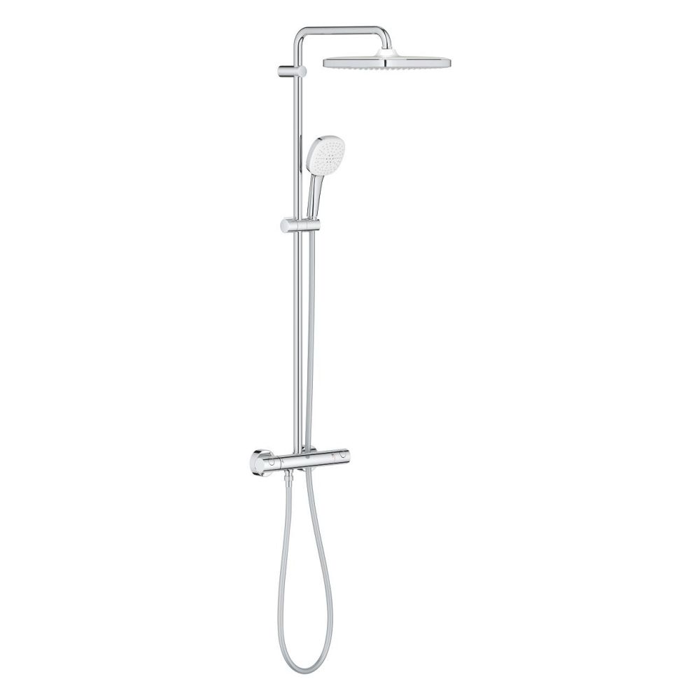 Душевая система GROHE Tempesta System 250 Cube с термостатом для душа, хром (26689001)
