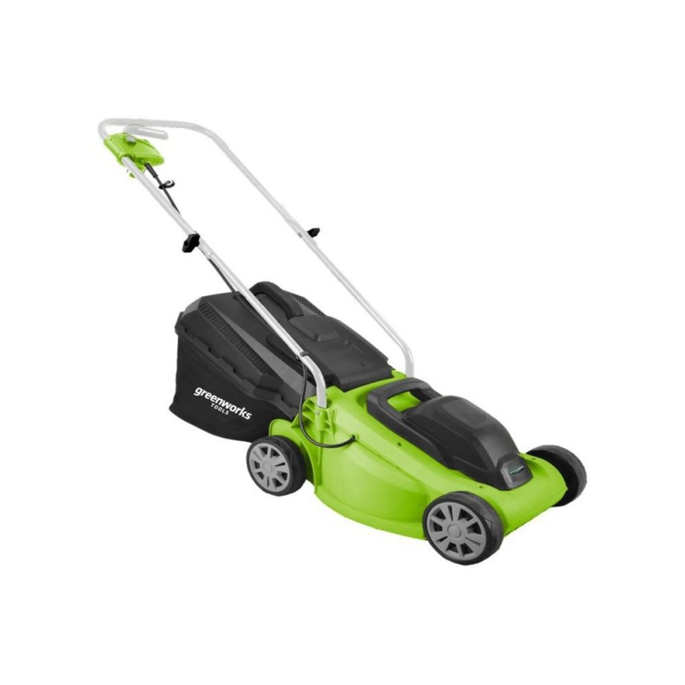 Электрическая газонокосилка Greenworks, 1200 Вт, 33 см, 25 л, 2502207