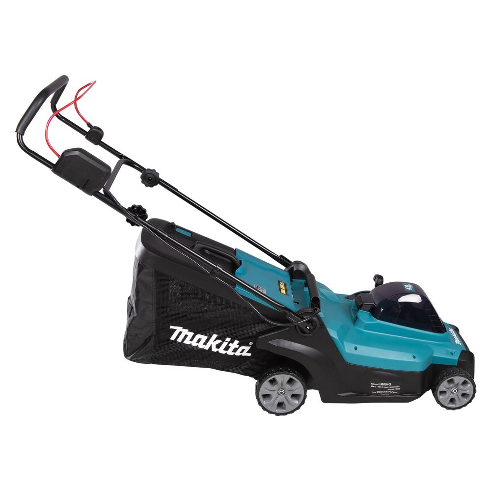 Аккумуляторная газонокосилка Makita LM004GM103, 40 В, 3800 об/мин, 50 л, с АКБ 4 Ач и ЗУ