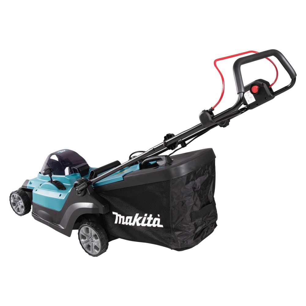 Аккумуляторная газонокосилка Makita LM004GM103, 40 В, 3800 об/мин, 50 л, с АКБ 4 Ач и ЗУ