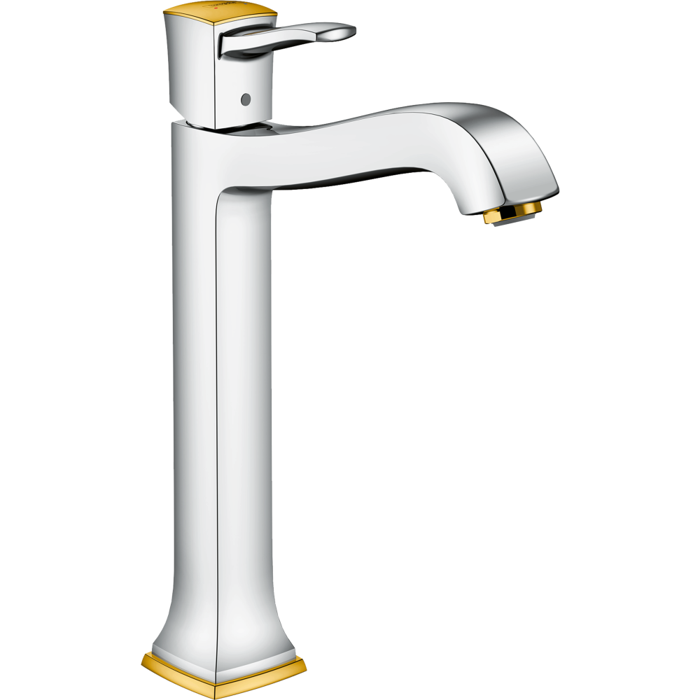 Смеситель для раковины hansgrohe Metropol Classic 260 31303090, хром/под золото